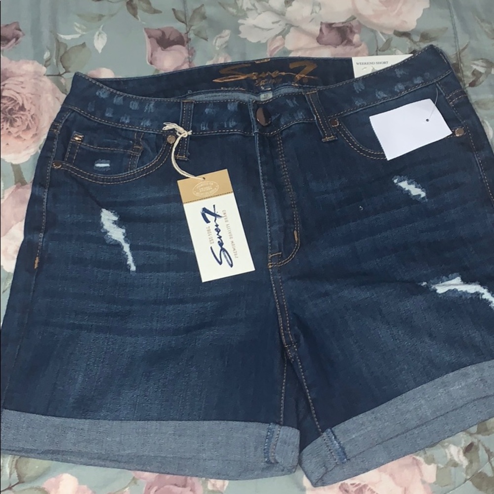 Jean shorts